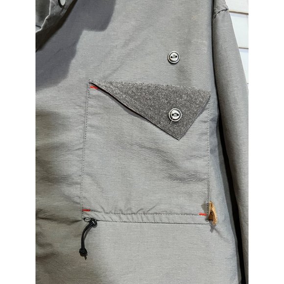 Men's Gray Casual Button Down Shirt - Picture 2 of 6